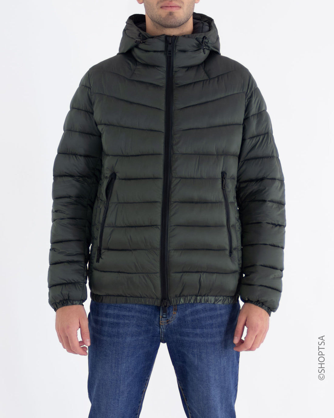 Short padded jacket