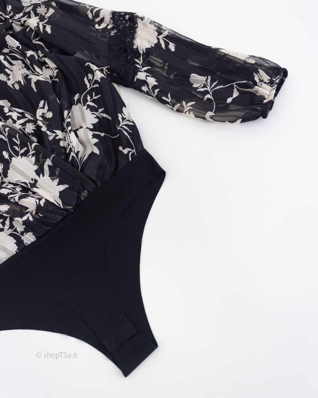 Camicia fantasia con body