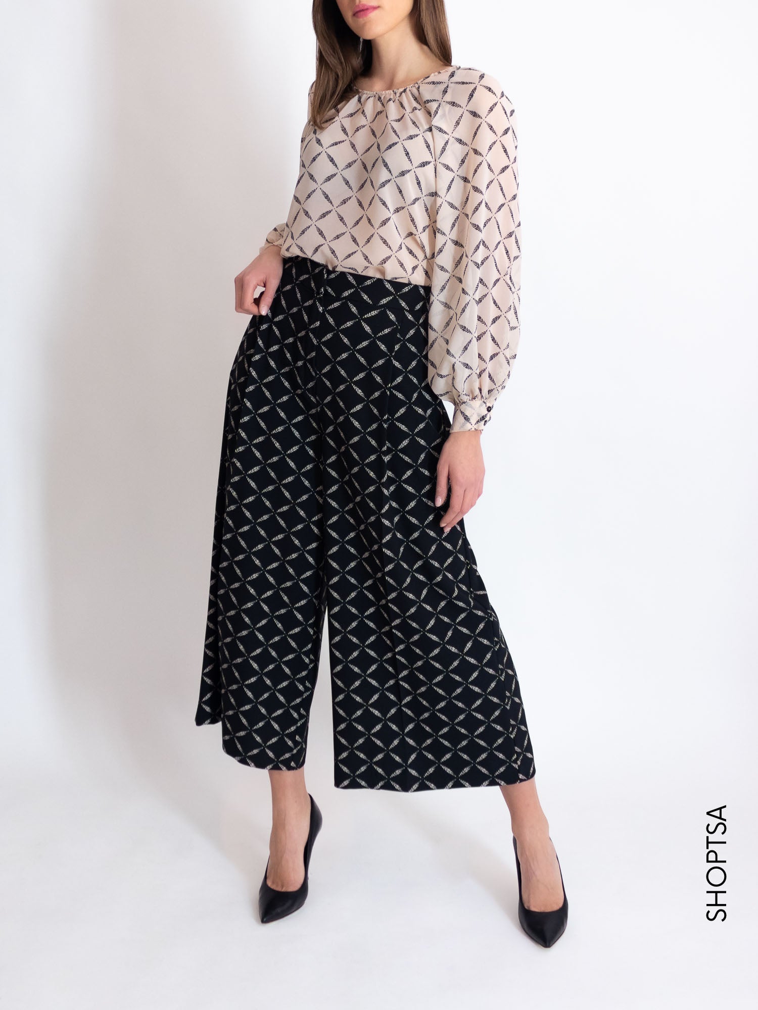 Blusa in georgette cipria - EMME Marella - Emme Marella - shopTSa