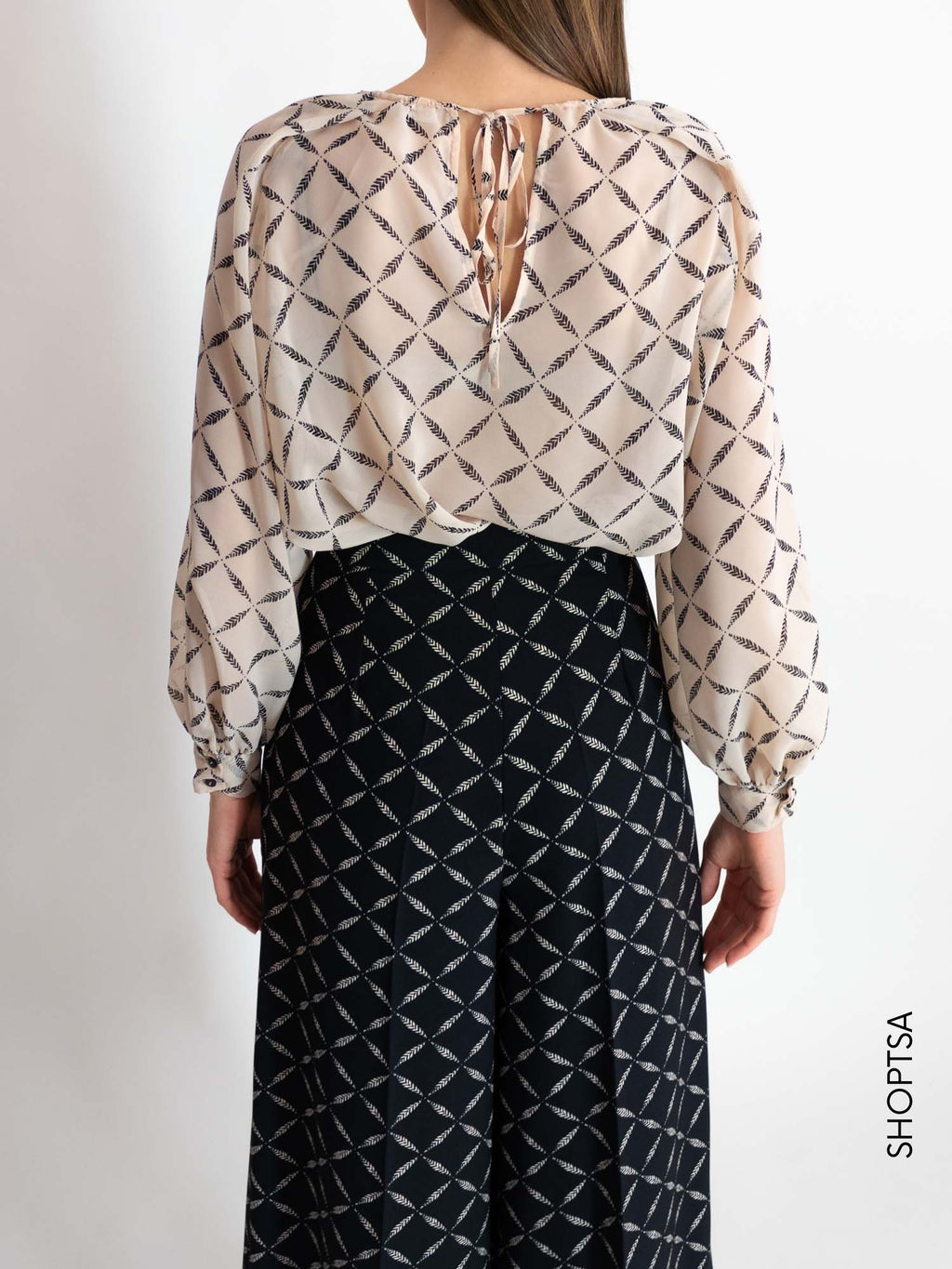 Blusa in georgette cipria - EMME Marella - Emme Marella - shopTSa