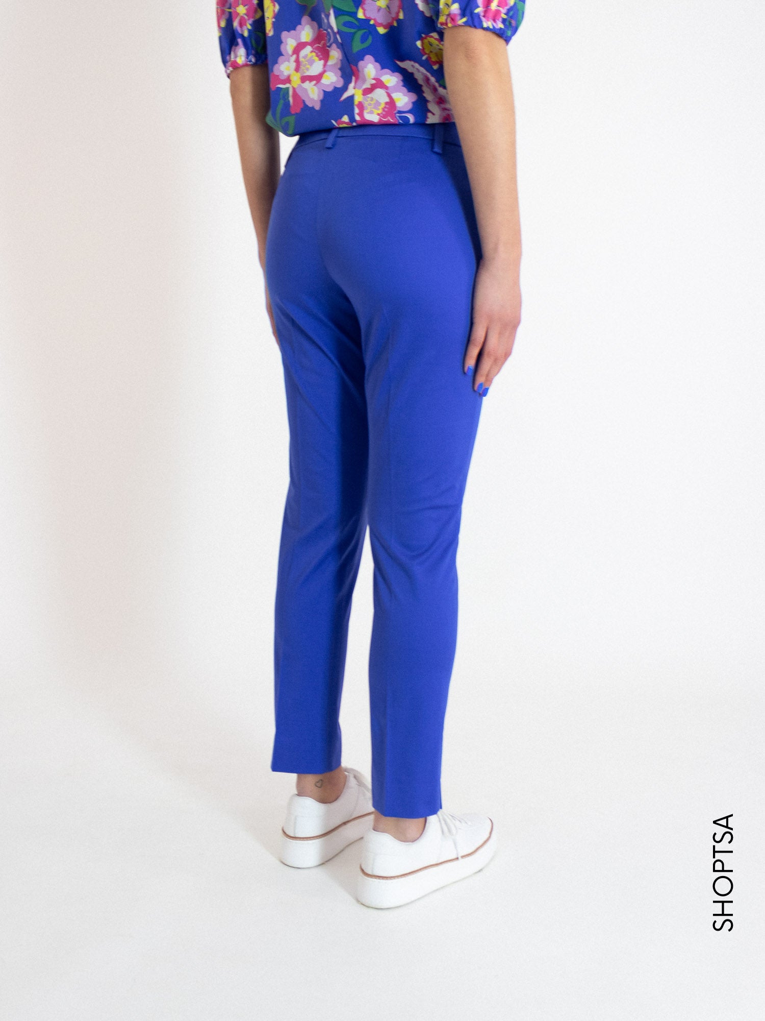 Pantalone cotone unito EDOTTO - Emme Marella - Emme Marella - shopTSa