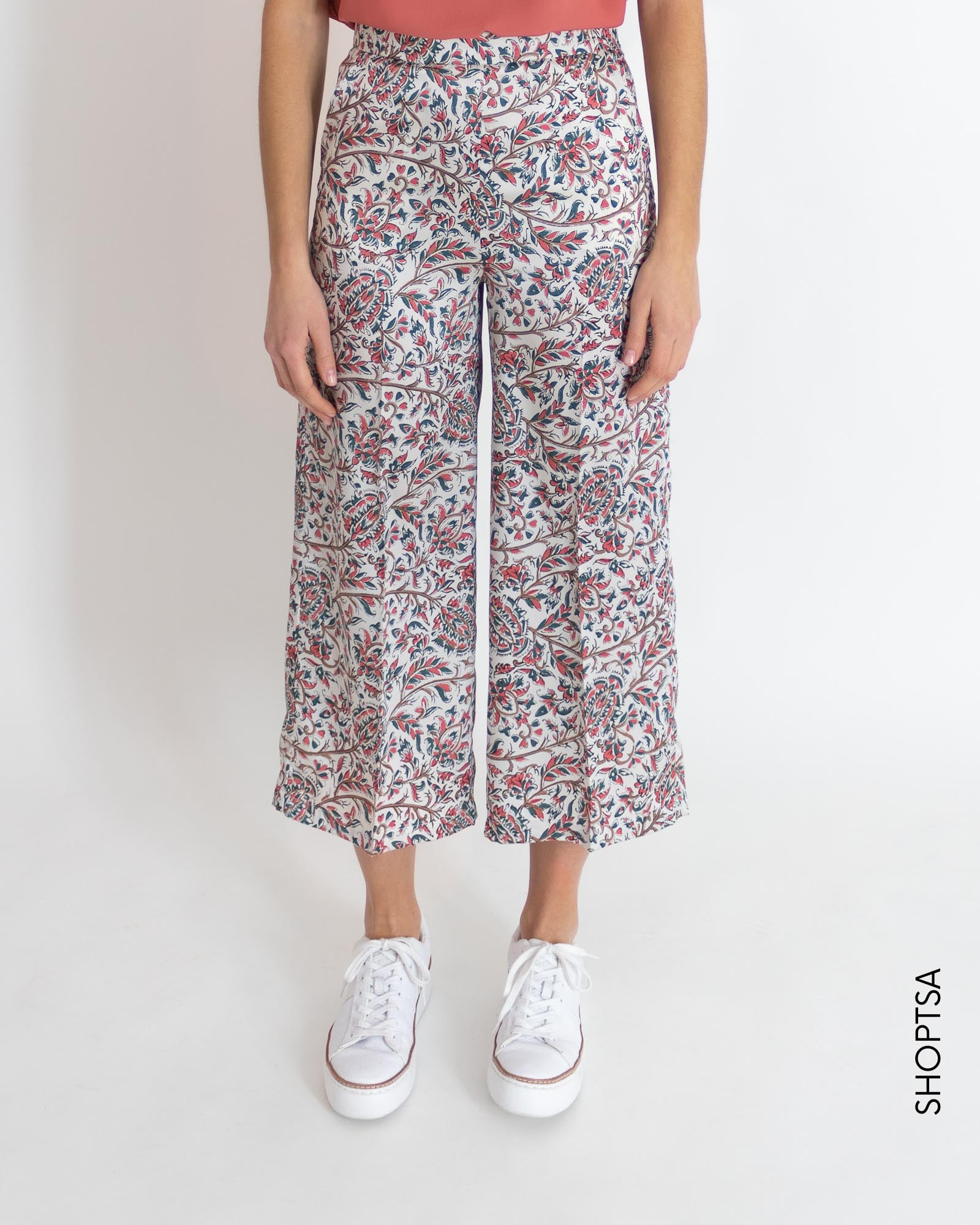 Pantaloni cropped twill - EMME Marella - Emme Marella - shopTSa
