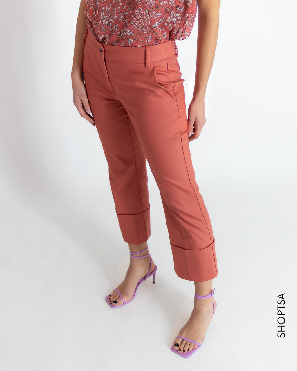 Pantalone dritto risvolto - EMME Marella - Emme Marella - shopTSa