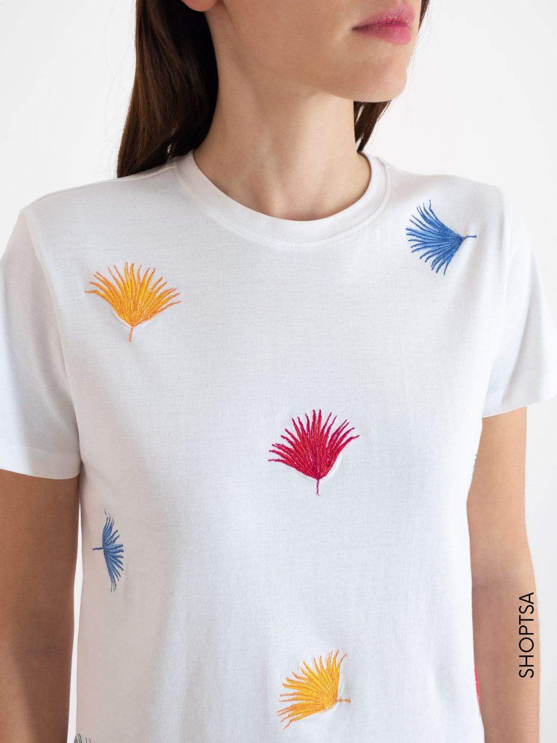 RAVEL embroidery t-shirt - Emme Marella