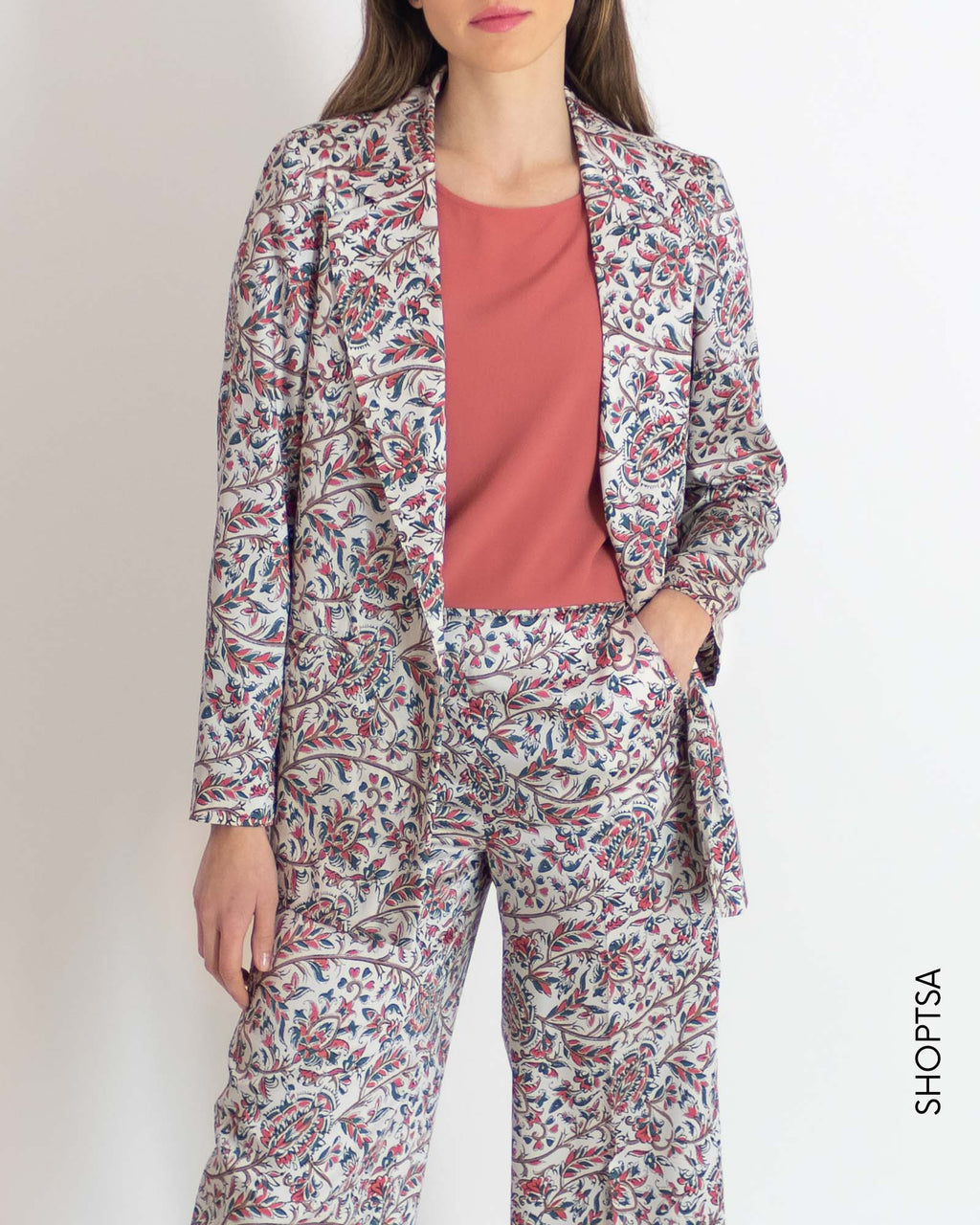 Blazer leggero a fantasia - EMME Marella - Emme Marella - shopTSa