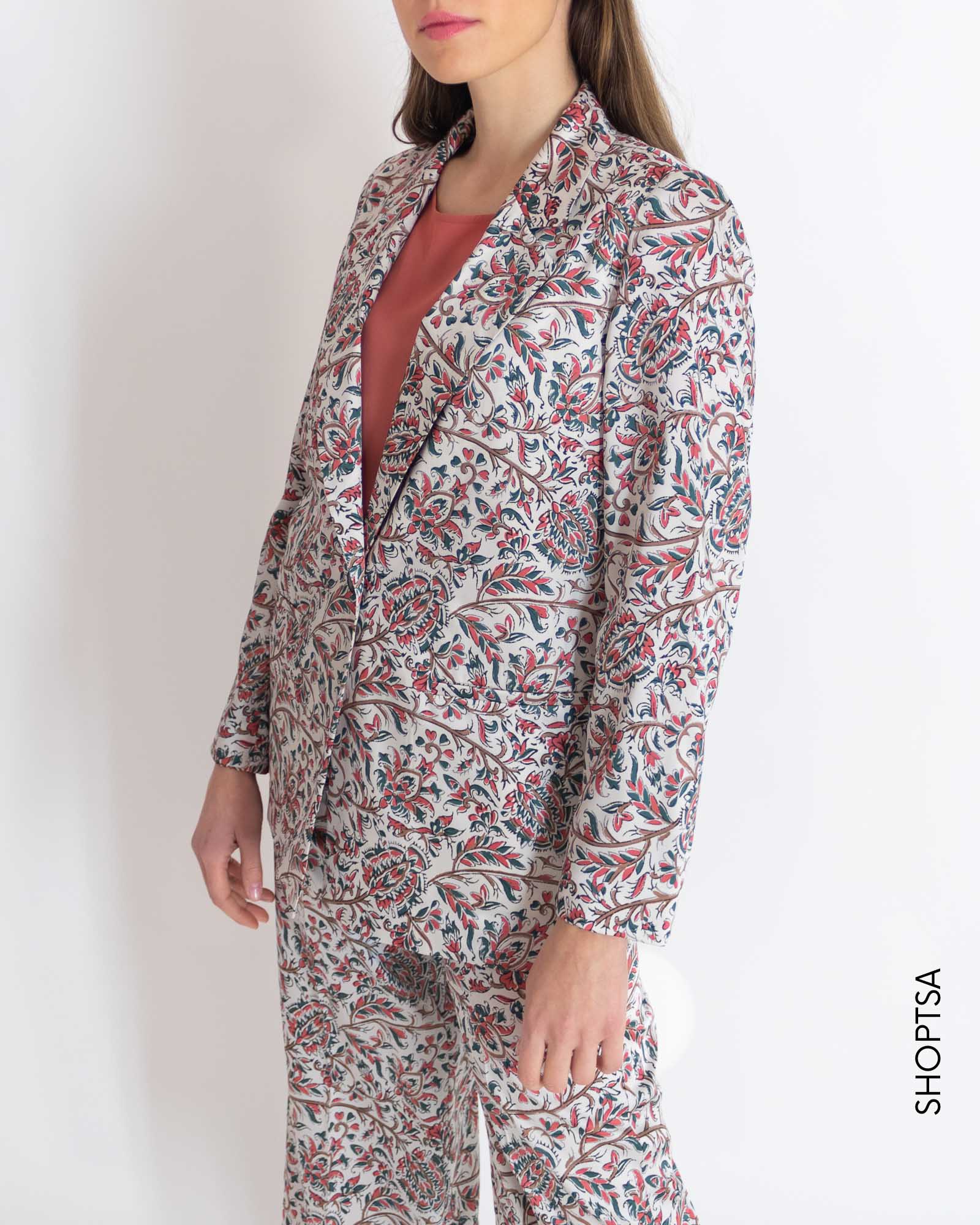 Blazer leggero a fantasia - EMME Marella - Emme Marella - shopTSa