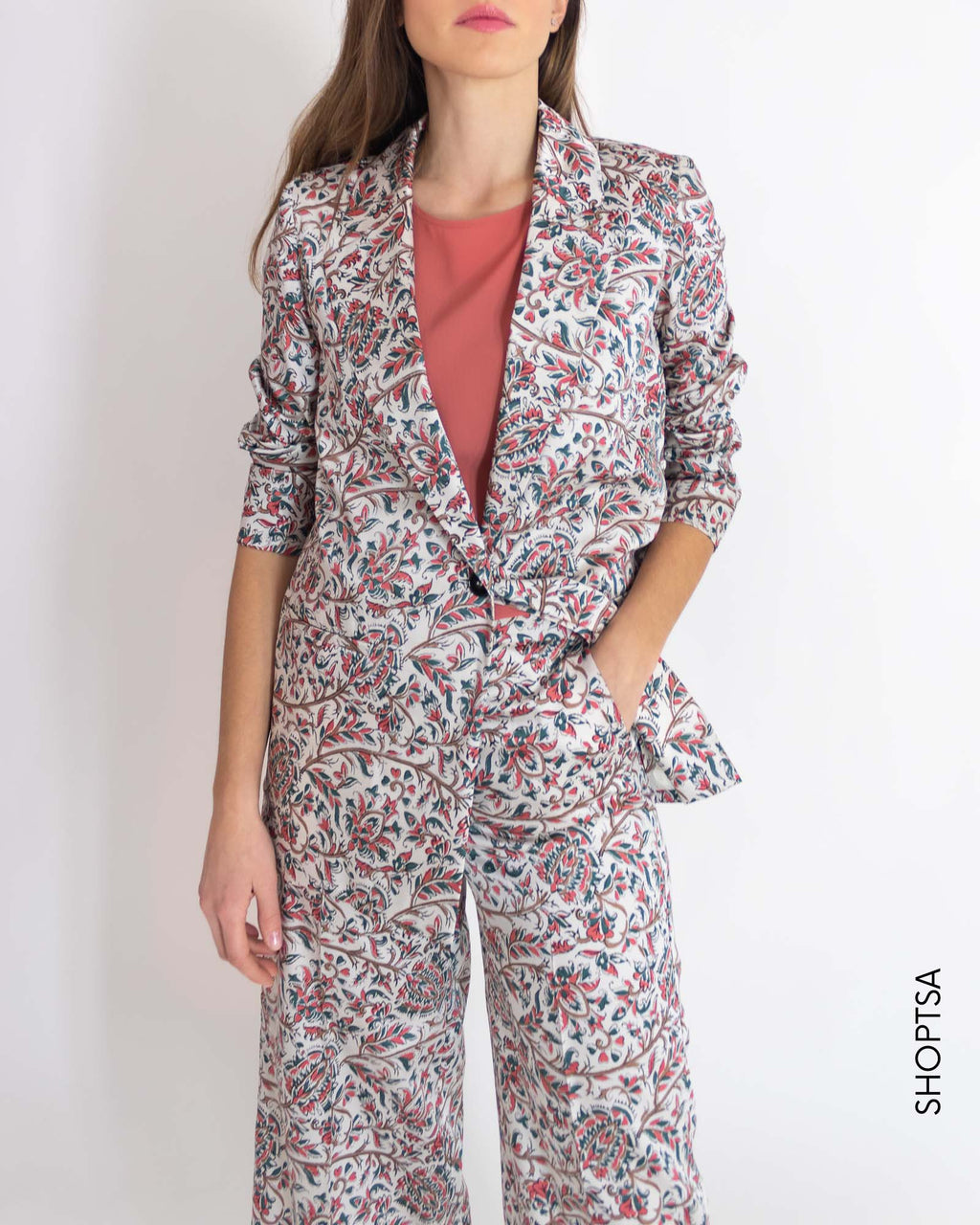 Blazer leggero a fantasia - EMME Marella - Emme Marella - shopTSa