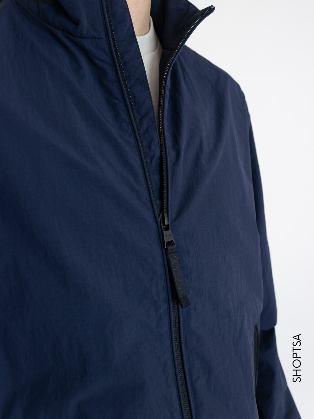 Nylon jacket with zip - Calvin Klein