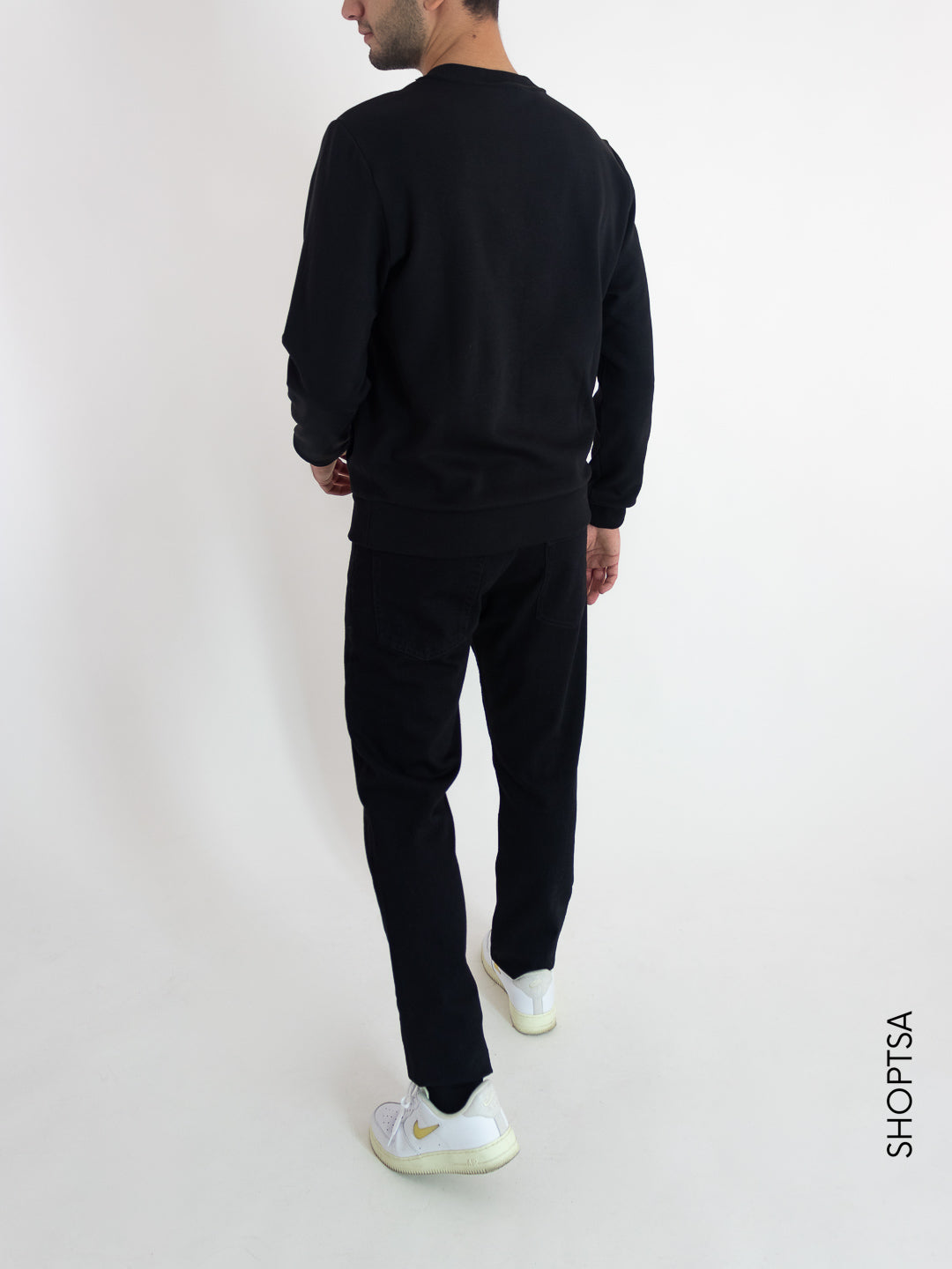 Black crewneck sweatshirt K10K109431 - CALVIN KLEIN
