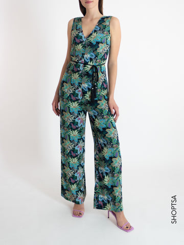 Printed viscose jumpsuit - GAUDì