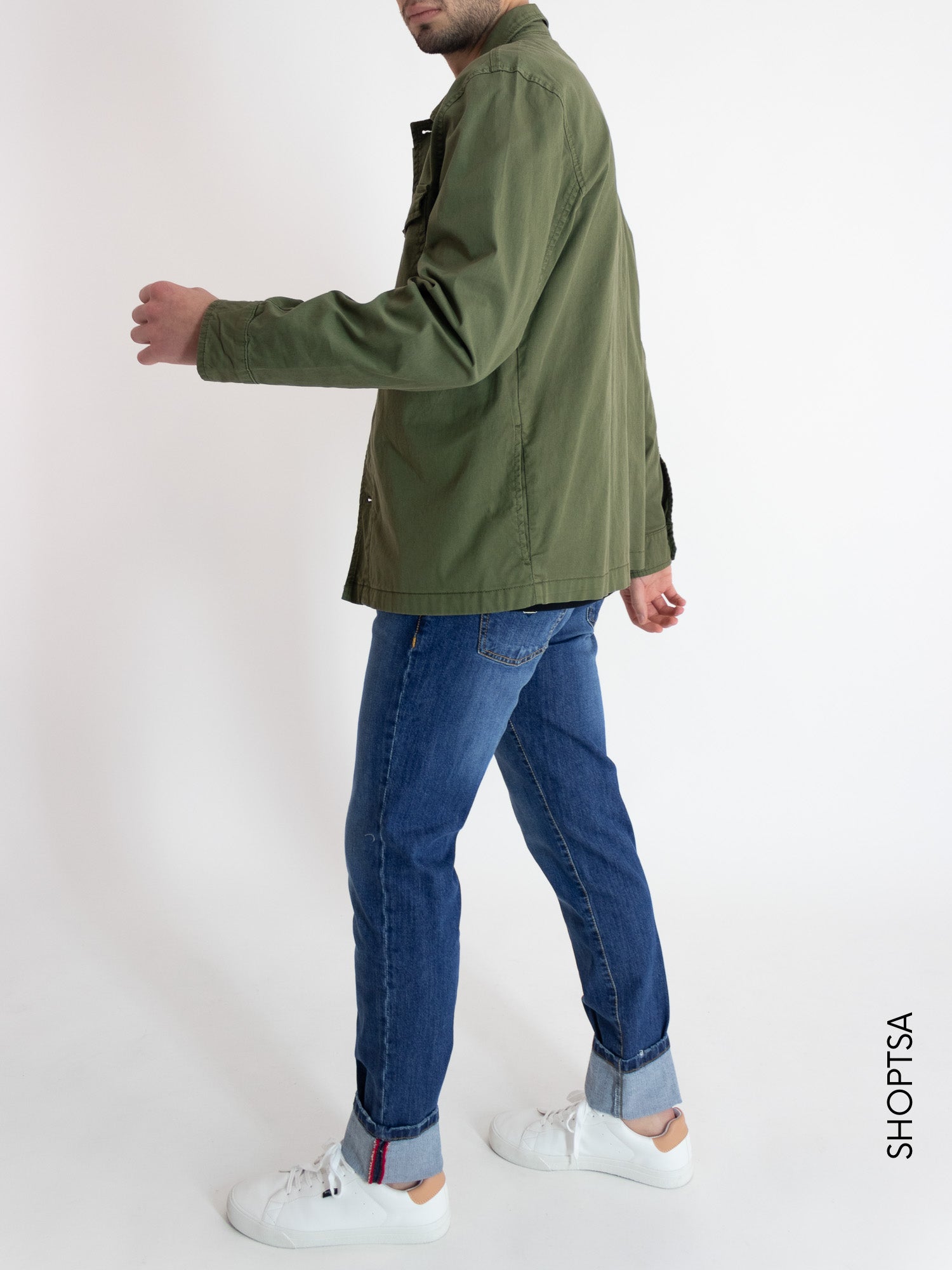 Oversized military shirt - TREZ