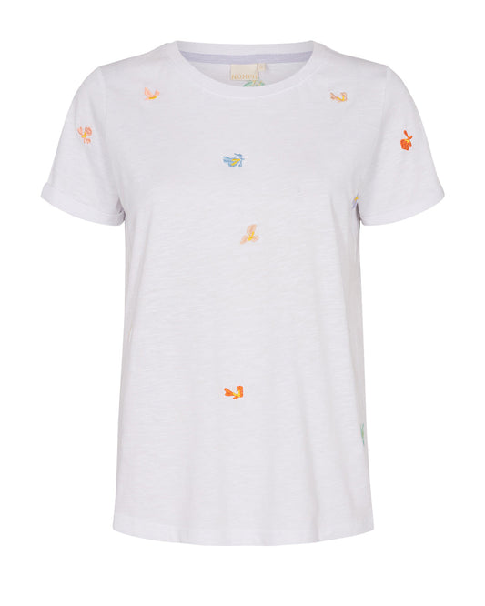 T-shirt cotone 701523 bianco - NÜMPH