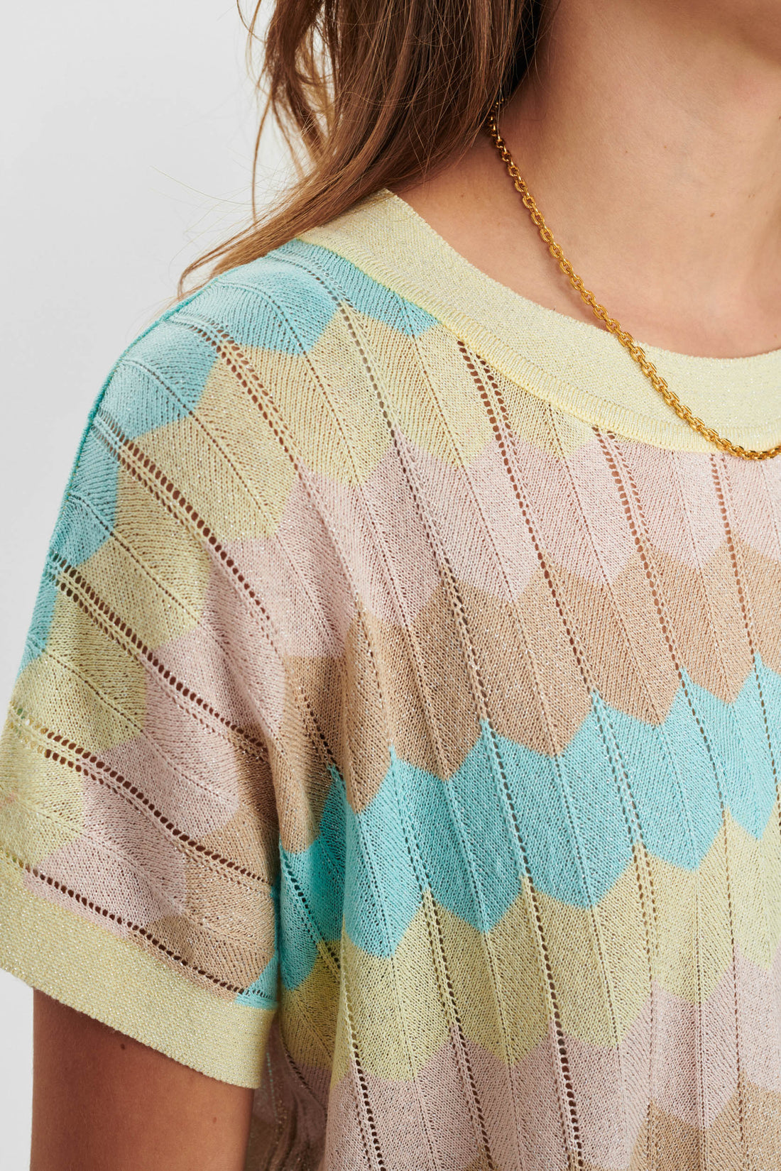 Pastel thread sweater - NÜMPH