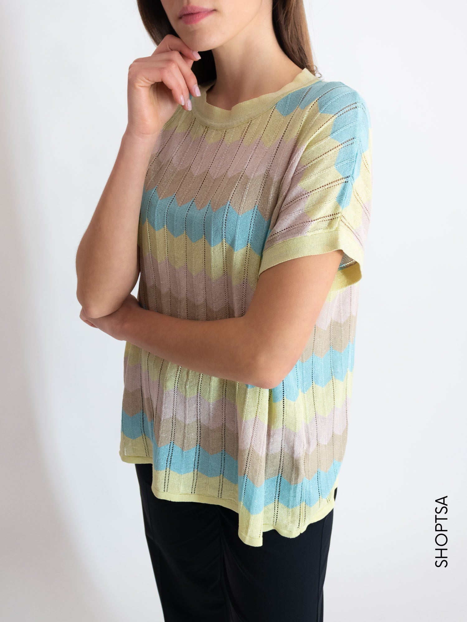 Pastel thread sweater - NÜMPH