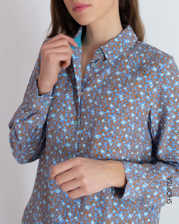 Camicia in morbida viscosa -  NÜMPH