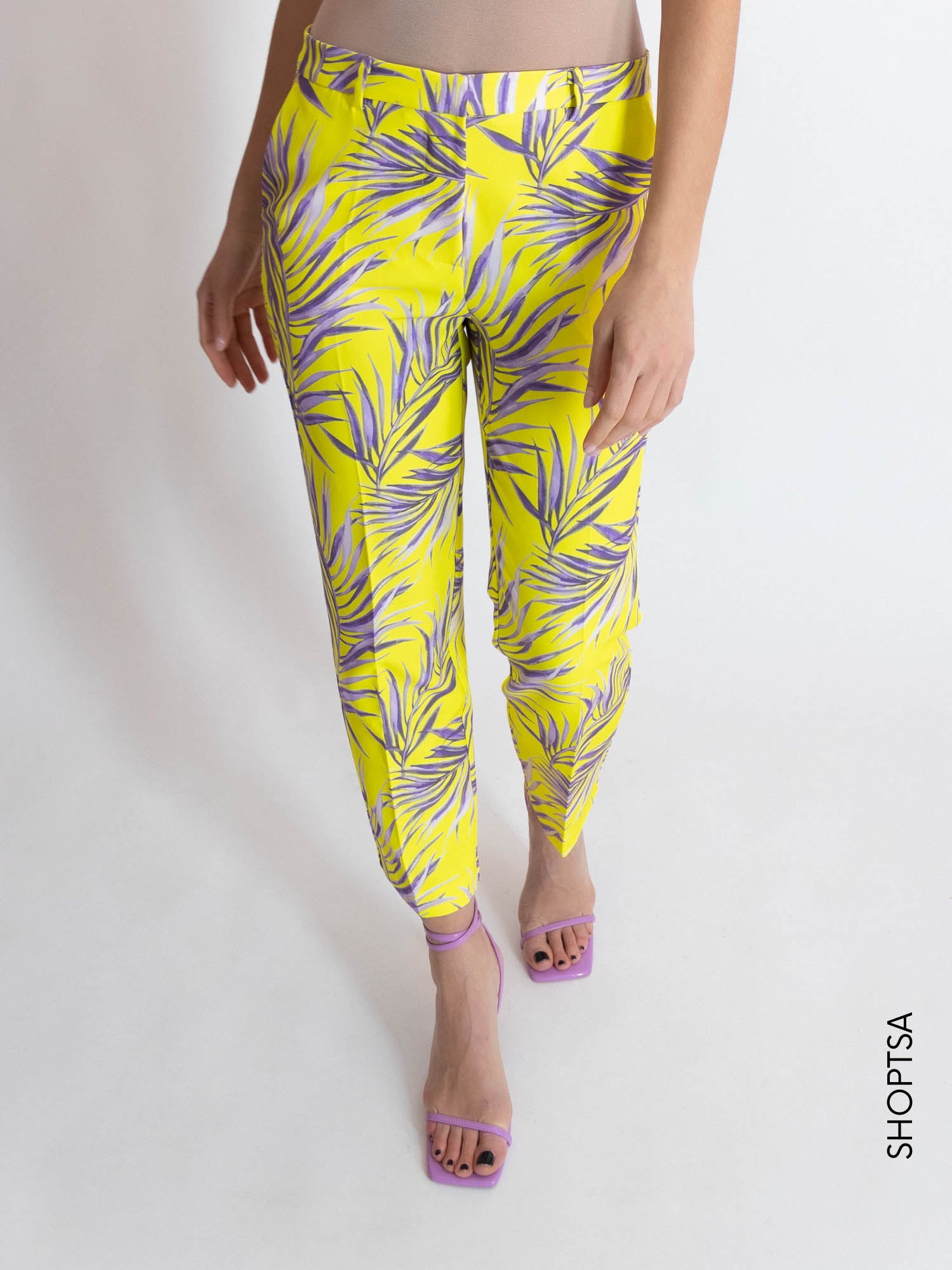 Palm tree trousers TY1101 - ViCOLO