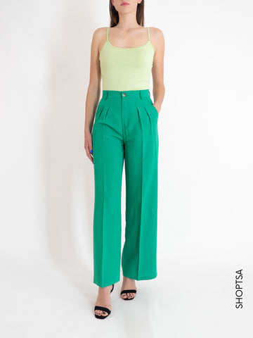 Linen palazzo trousers TY1112 - ViCOLO