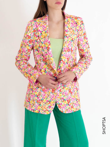 Flowered jacket TY1085 - ViCOLO