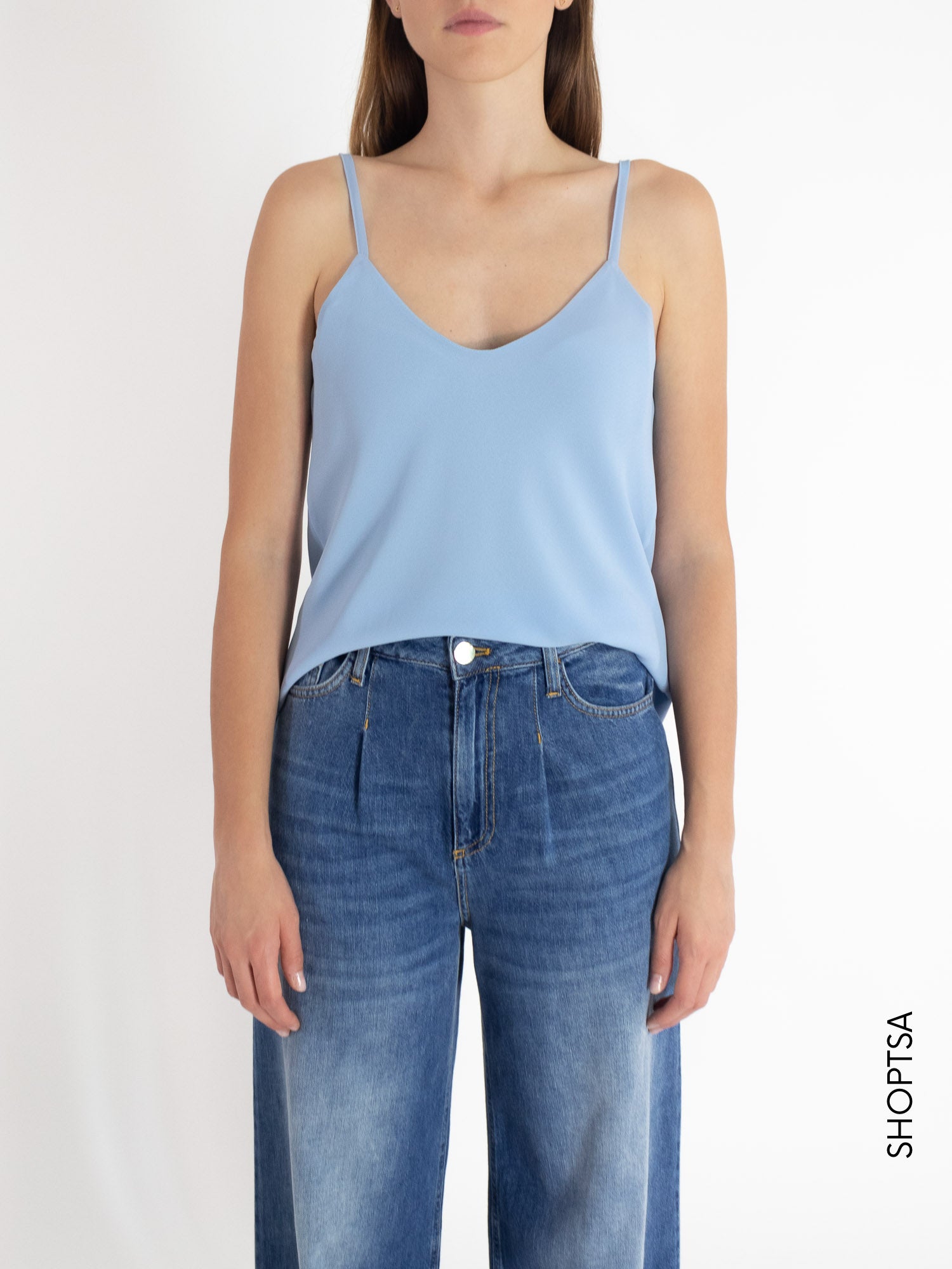 Top sottoveste colorato