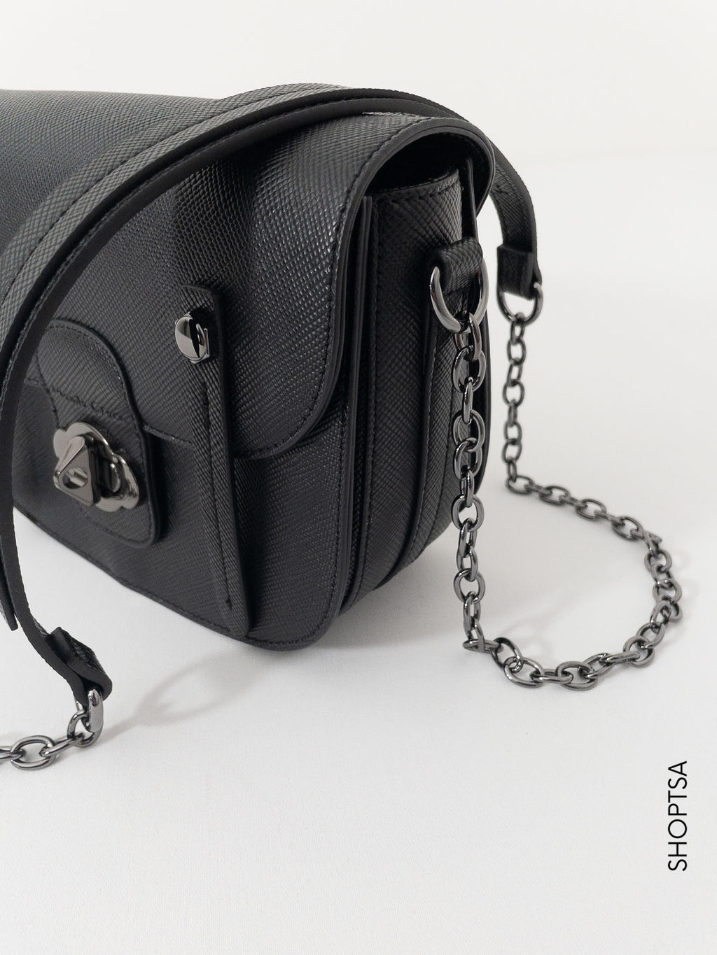 POPPY saffiano shoulder bag - MANILA GRACE 