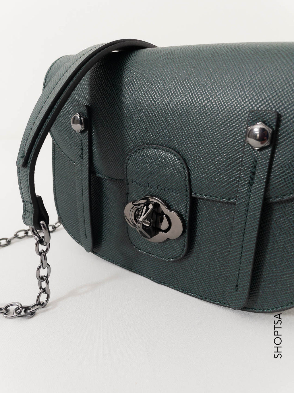 POPPY saffiano shoulder bag - MANILA GRACE 