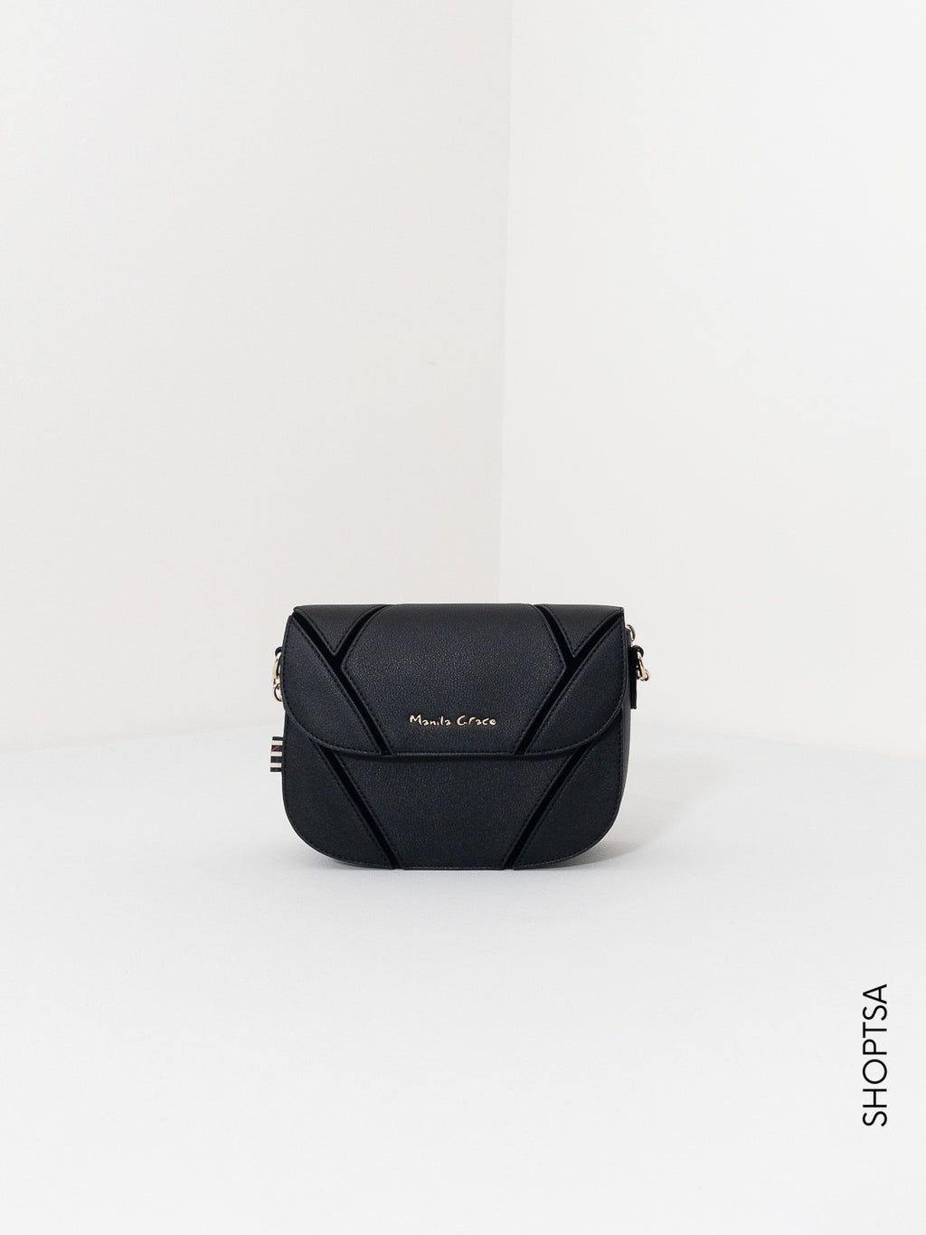 Elara geometric shoulder bag - MANILA GRACE
