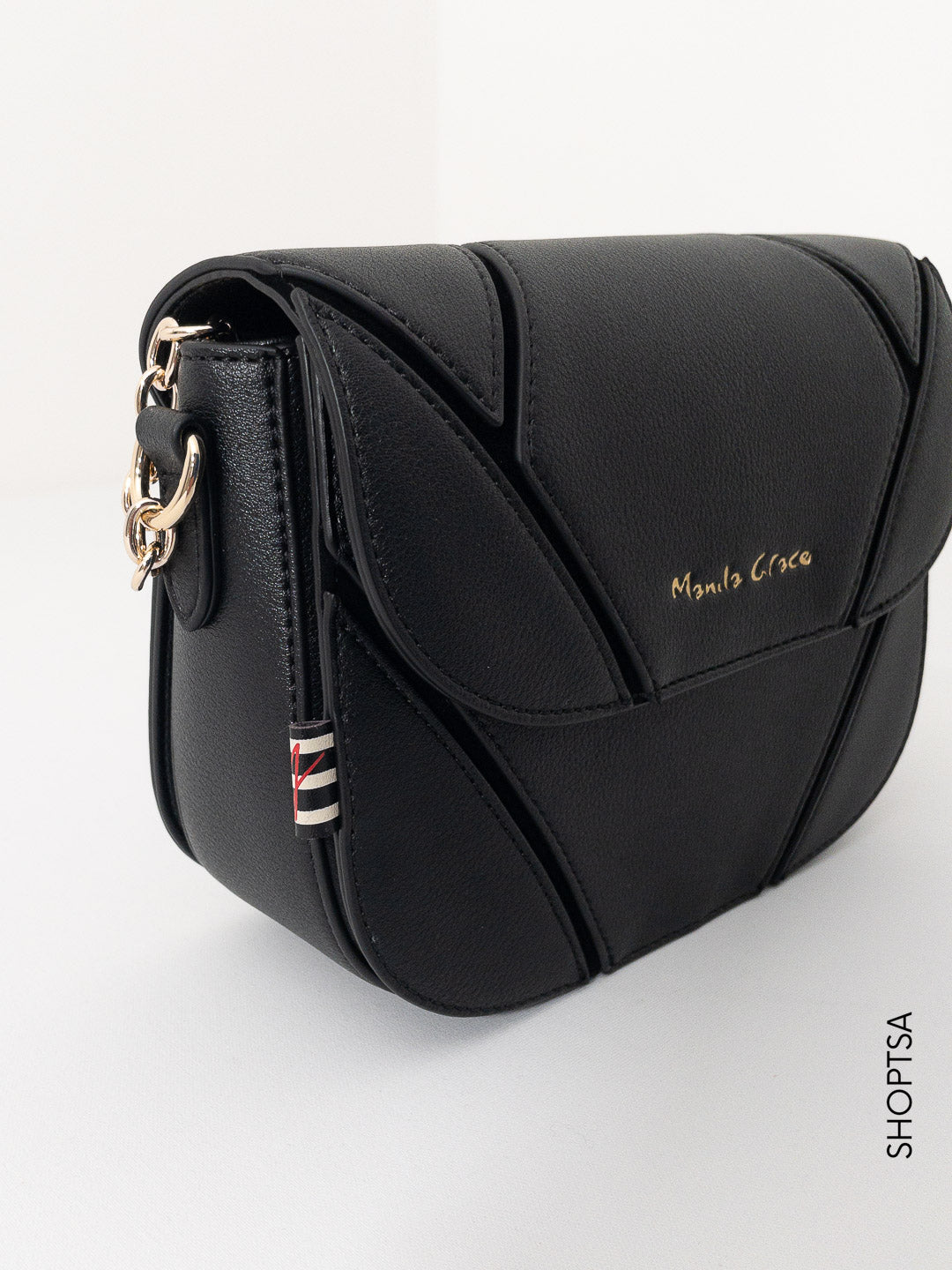 Elara geometric shoulder bag - MANILA GRACE