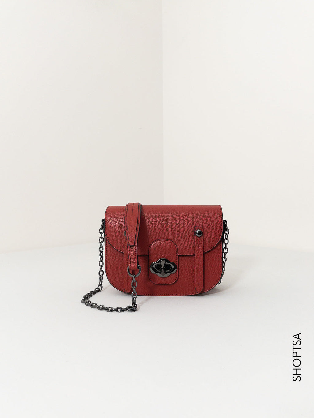 POPPY saffiano shoulder bag - MANILA GRACE 