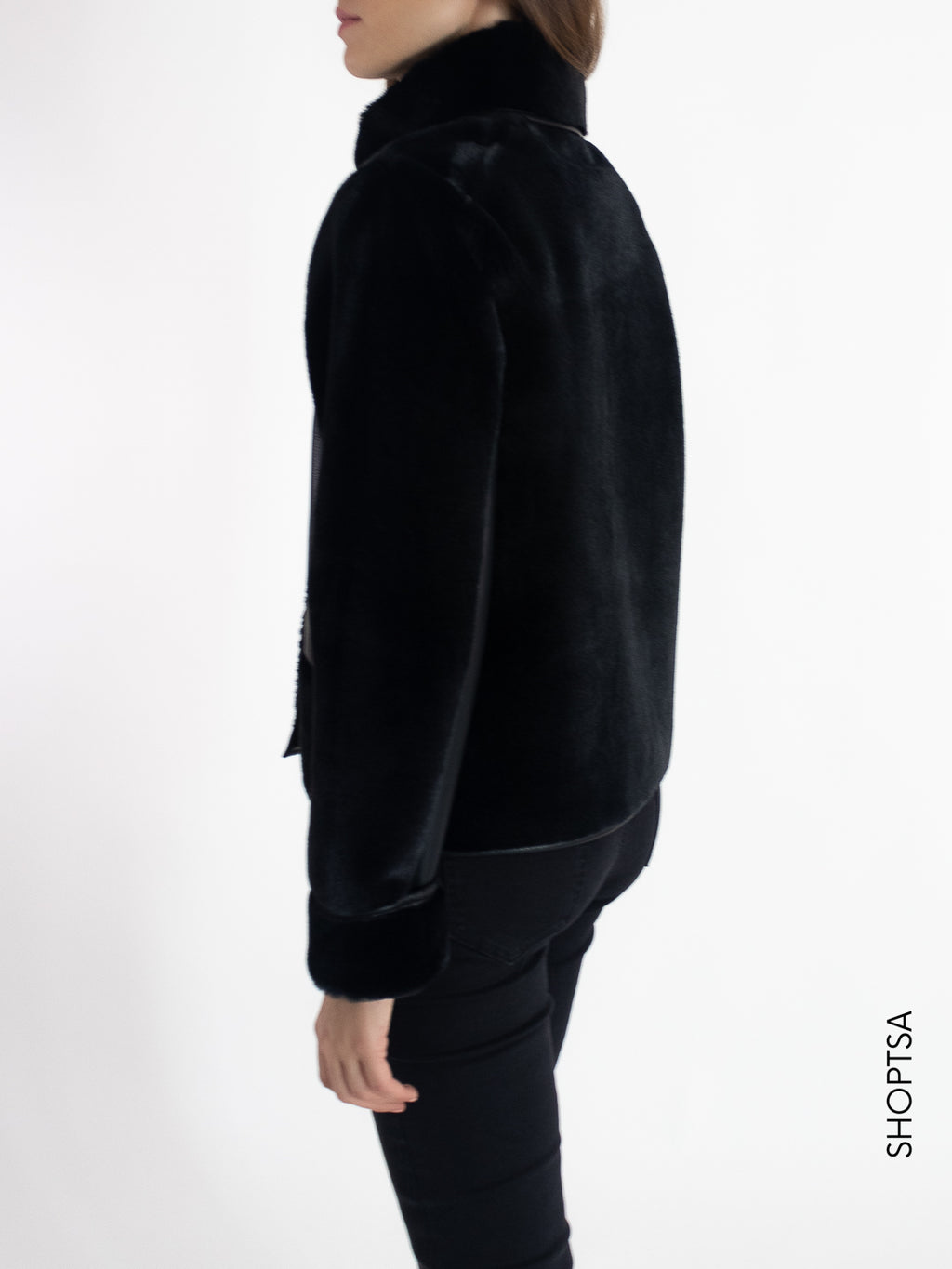 PERO short eco sheepskin jacket - EMME Marella