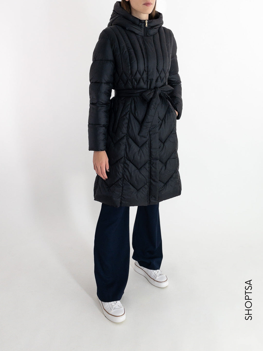 Long belted jacket - EMME Marella