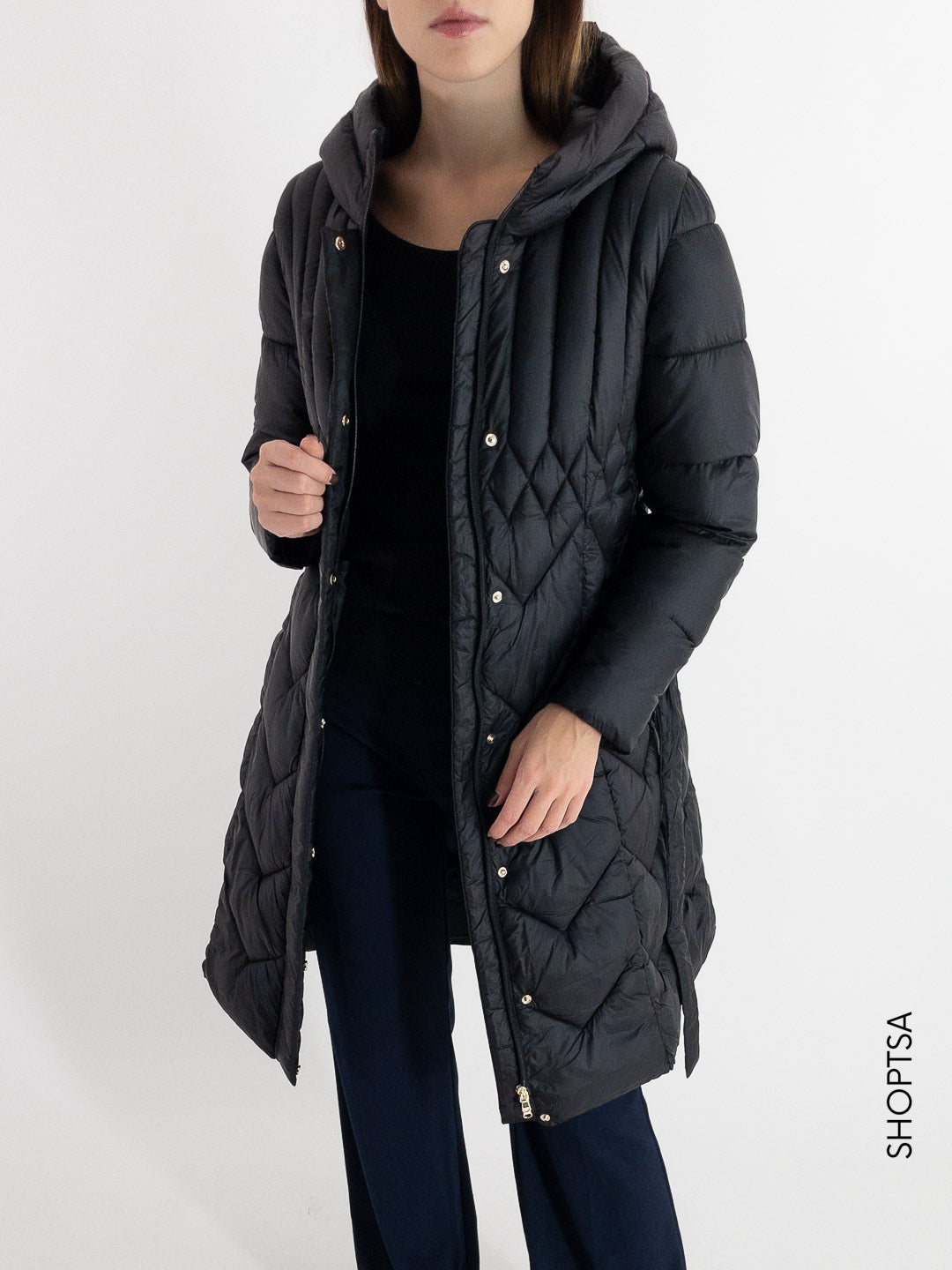 Long belted jacket - EMME Marella