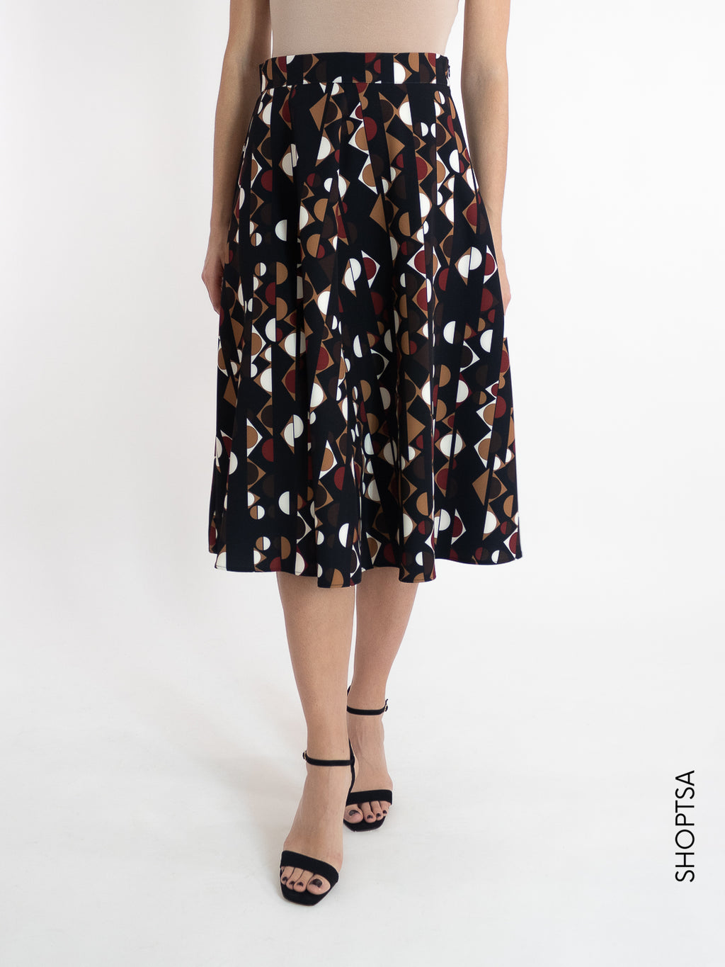 ADEN stretch midi skirt - EMME Marella