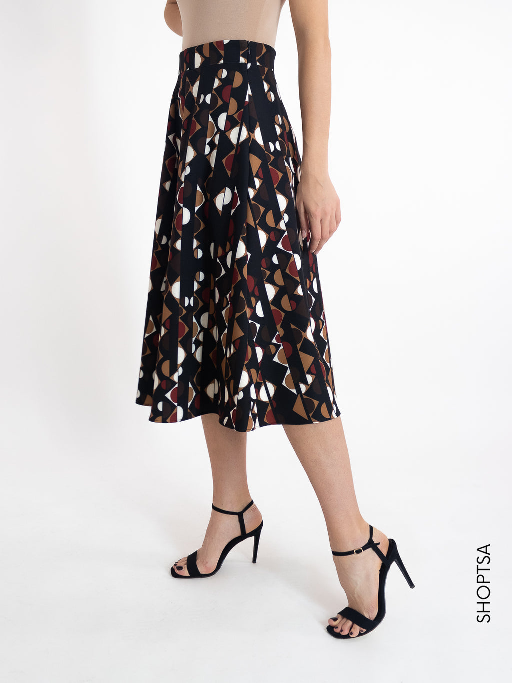 ADEN stretch midi skirt - EMME Marella