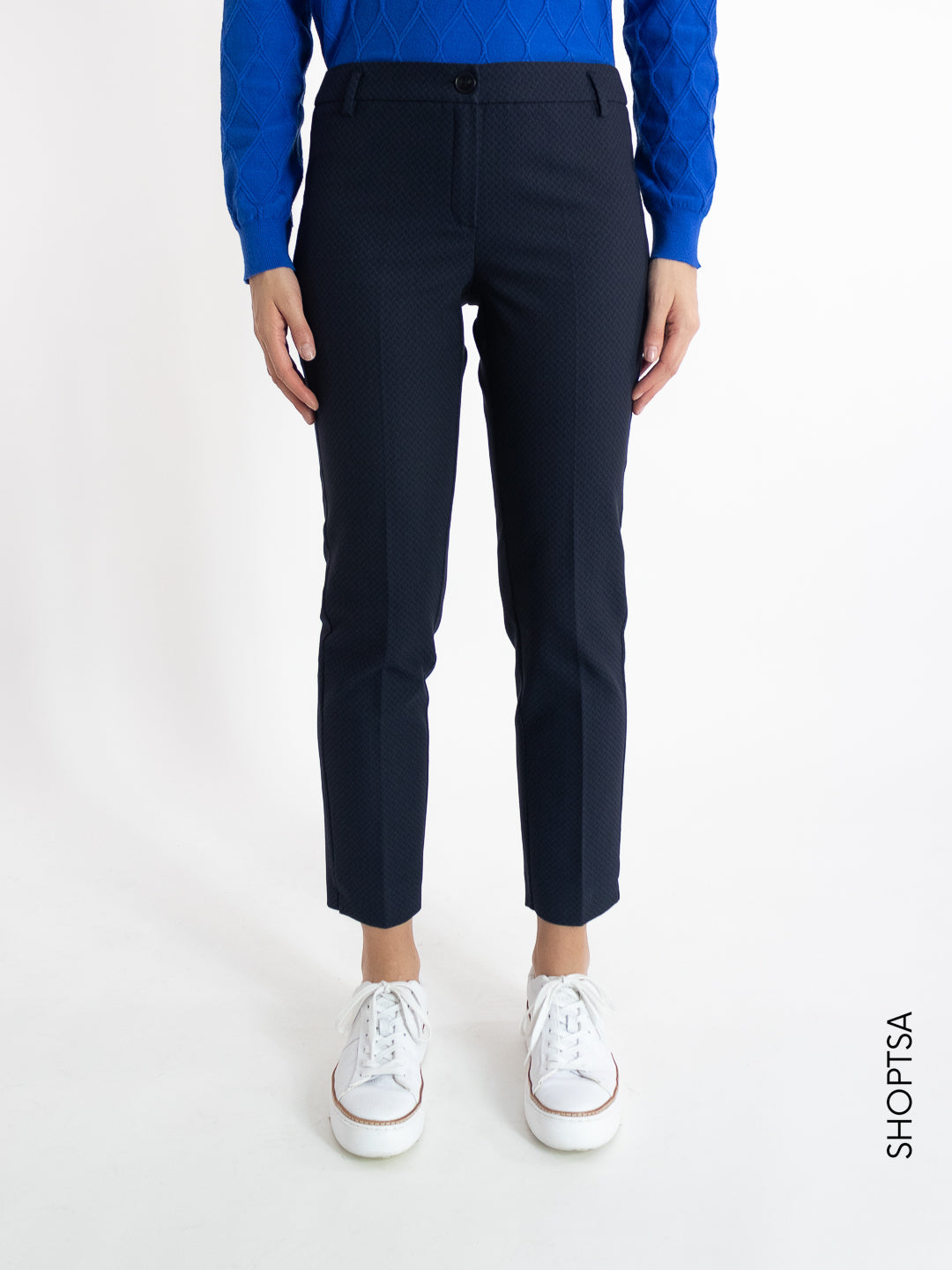 Pantalone cotone jacquard GEGIA - EMME Marella