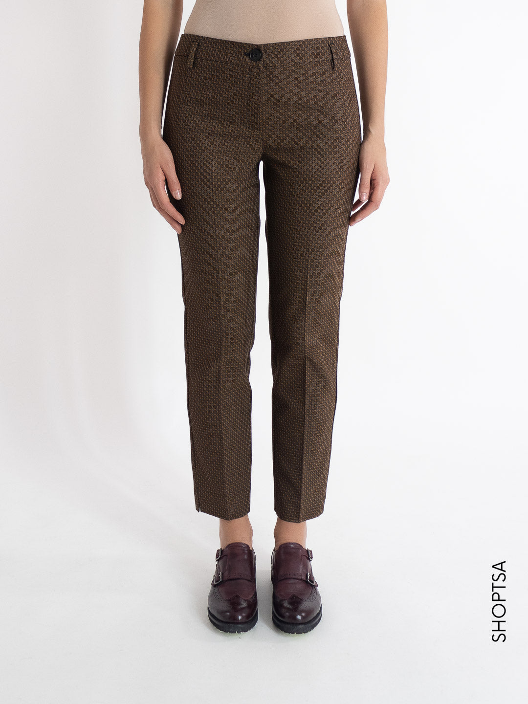 Pantalone cotone jacquard GEGIA - EMME Marella