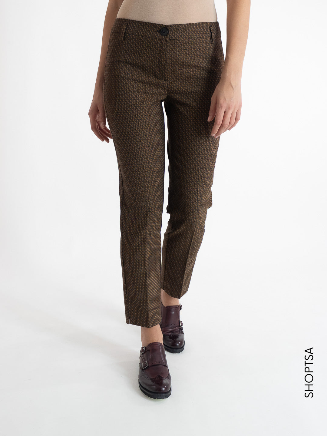 Pantalone cotone jacquard GEGIA - EMME Marella