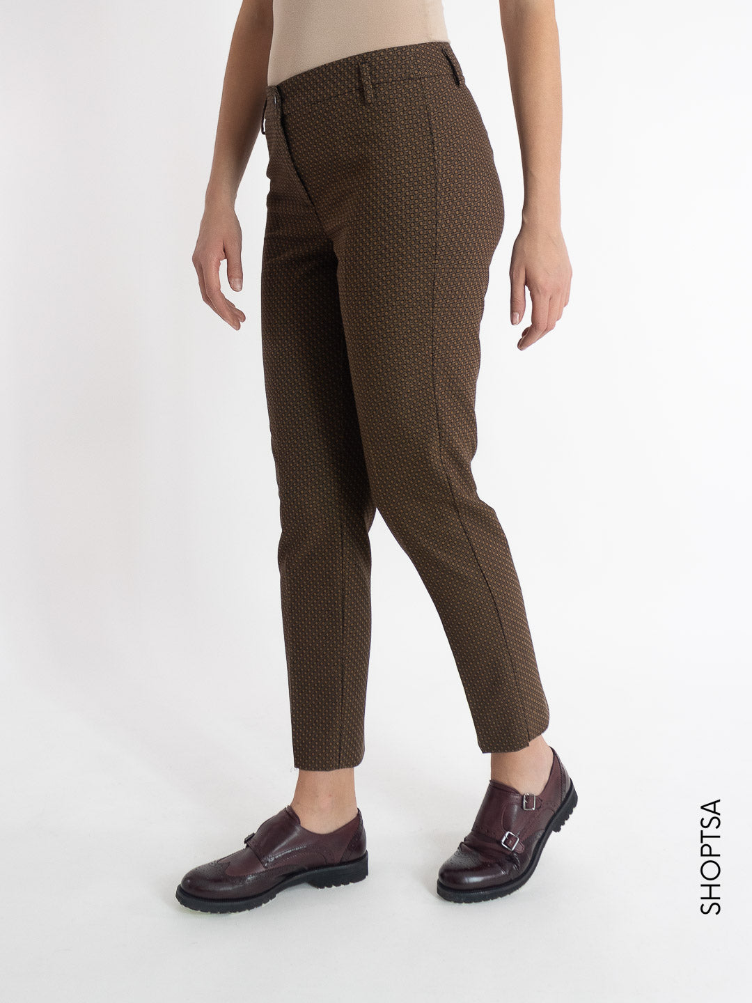 Pantalone cotone jacquard GEGIA - EMME Marella