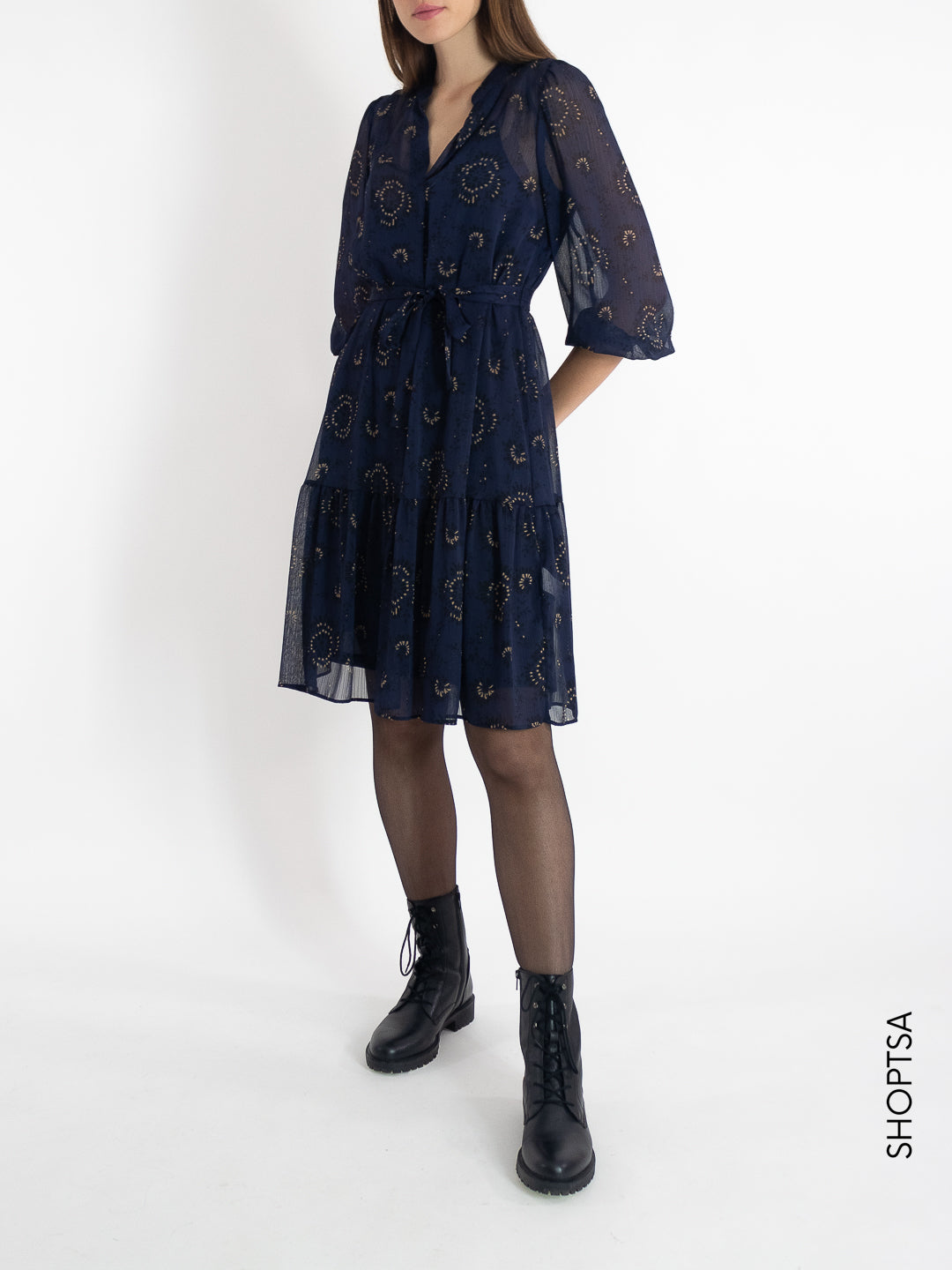 MOLO dress with flounce - EMME Marella