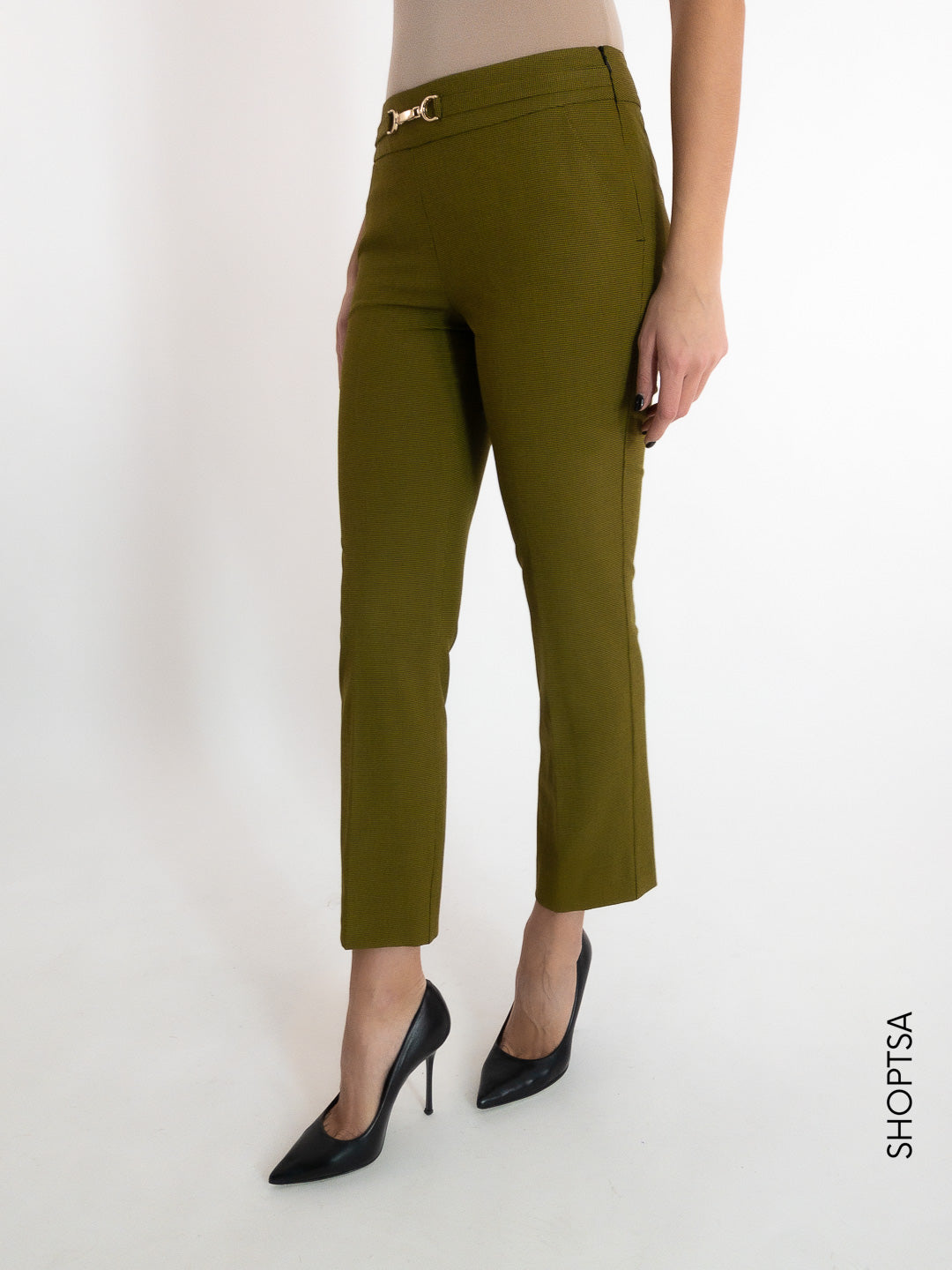 Straight trousers with FASTO detail - EMME Marella