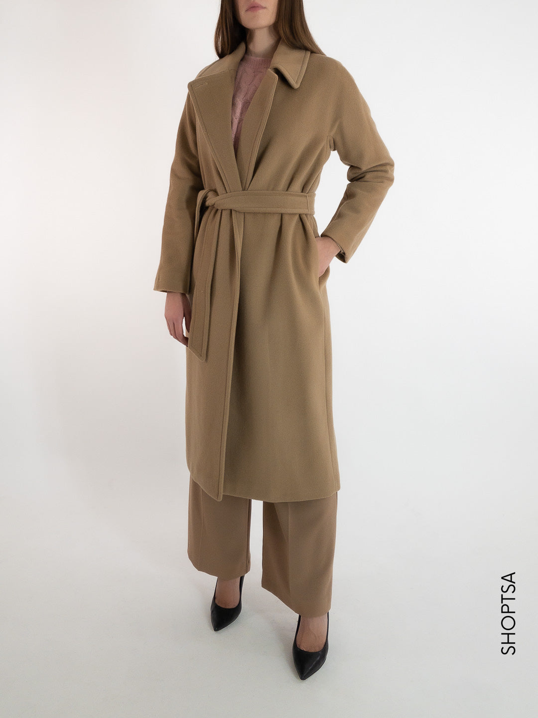 Cappotto cammello in lana - EMME Marella