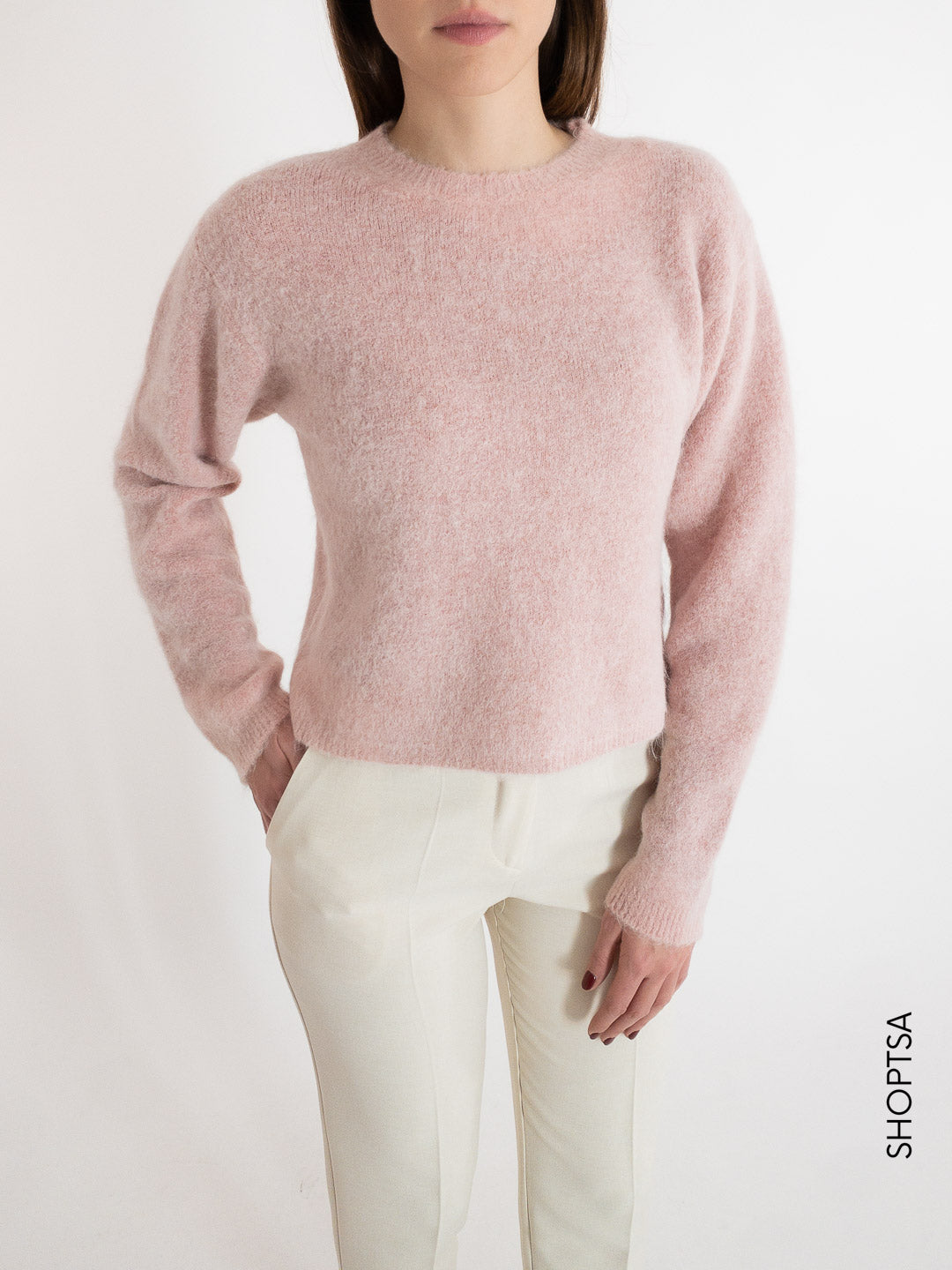 Soft fluffy sweater 55118z - ViCOLO