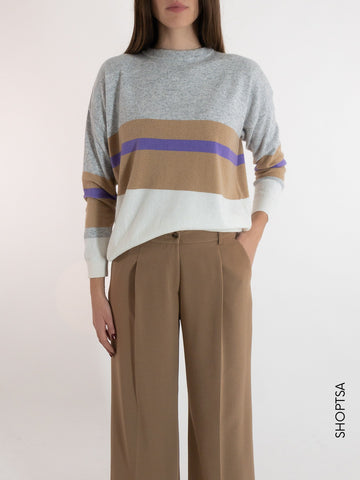 Wool sweater 22173Z - ViCOLO