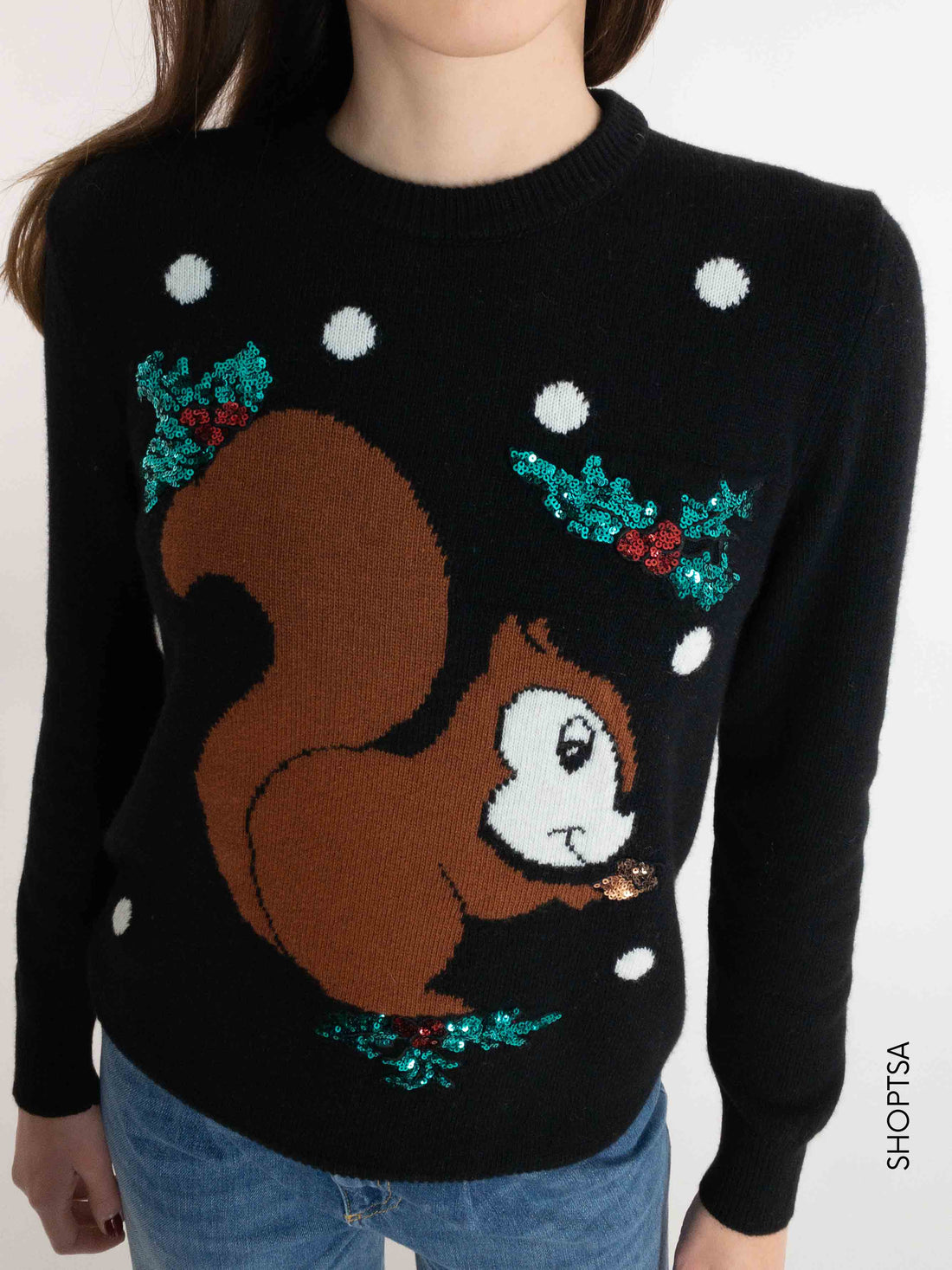 Squirrel sweater 77208z - ViCOLO