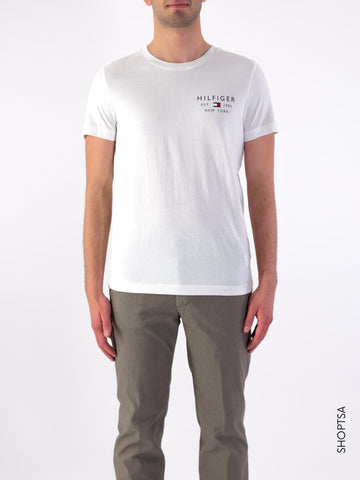 T-shirt with minimal logo - Tommy Hilfiger