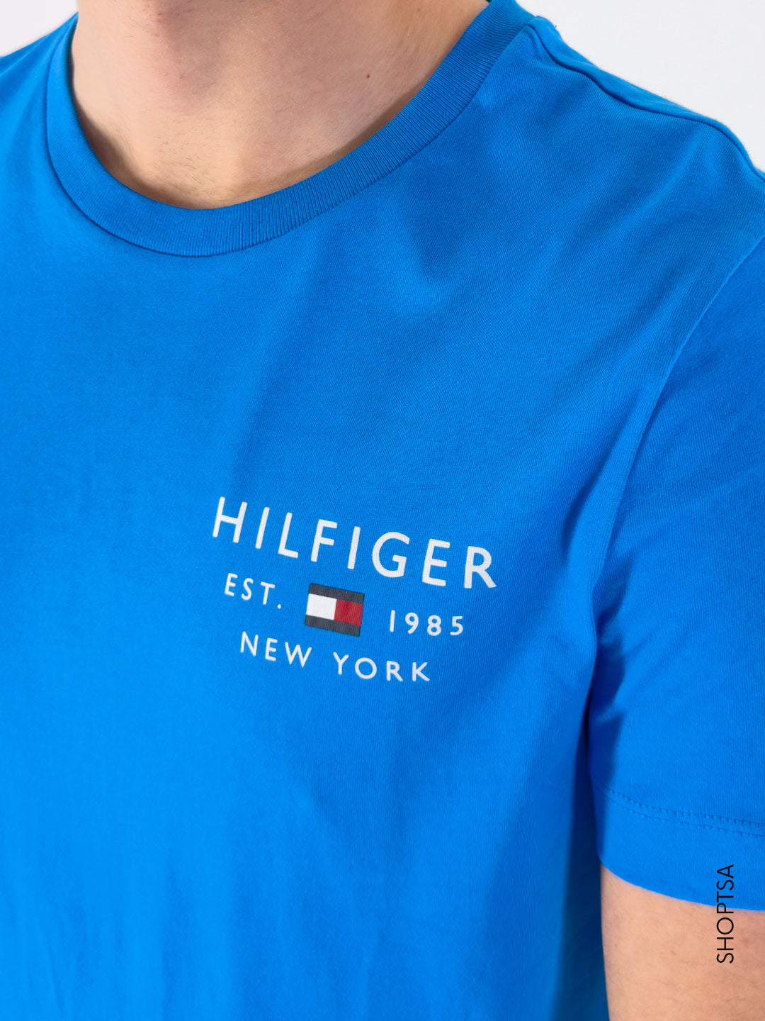 T-shirt with minimal logo - Tommy Hilfiger