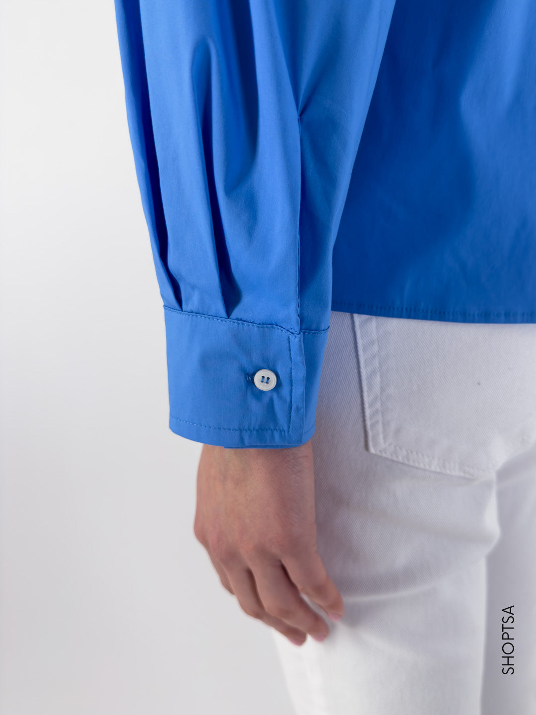 Camicia cotone azzurra EGLE - EMME Marella - Emme Marella - shopTSa