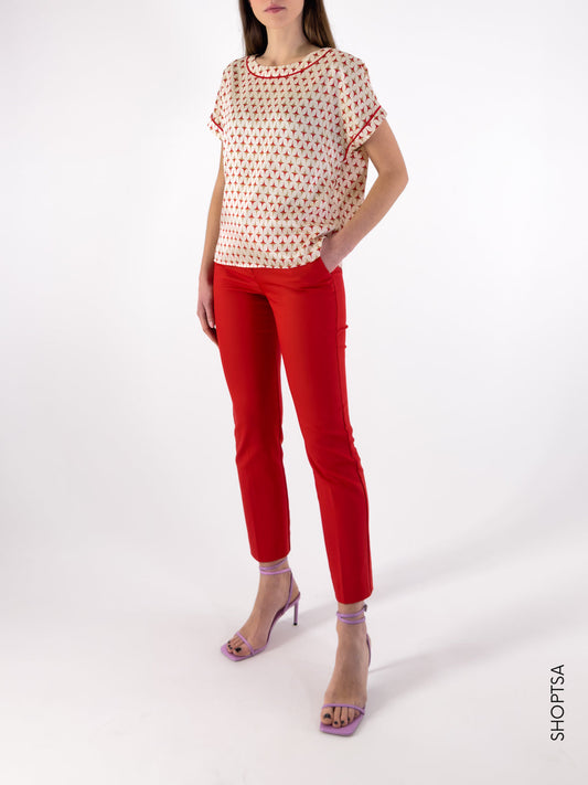 Blusa in twill RUBINO - EMME Marella