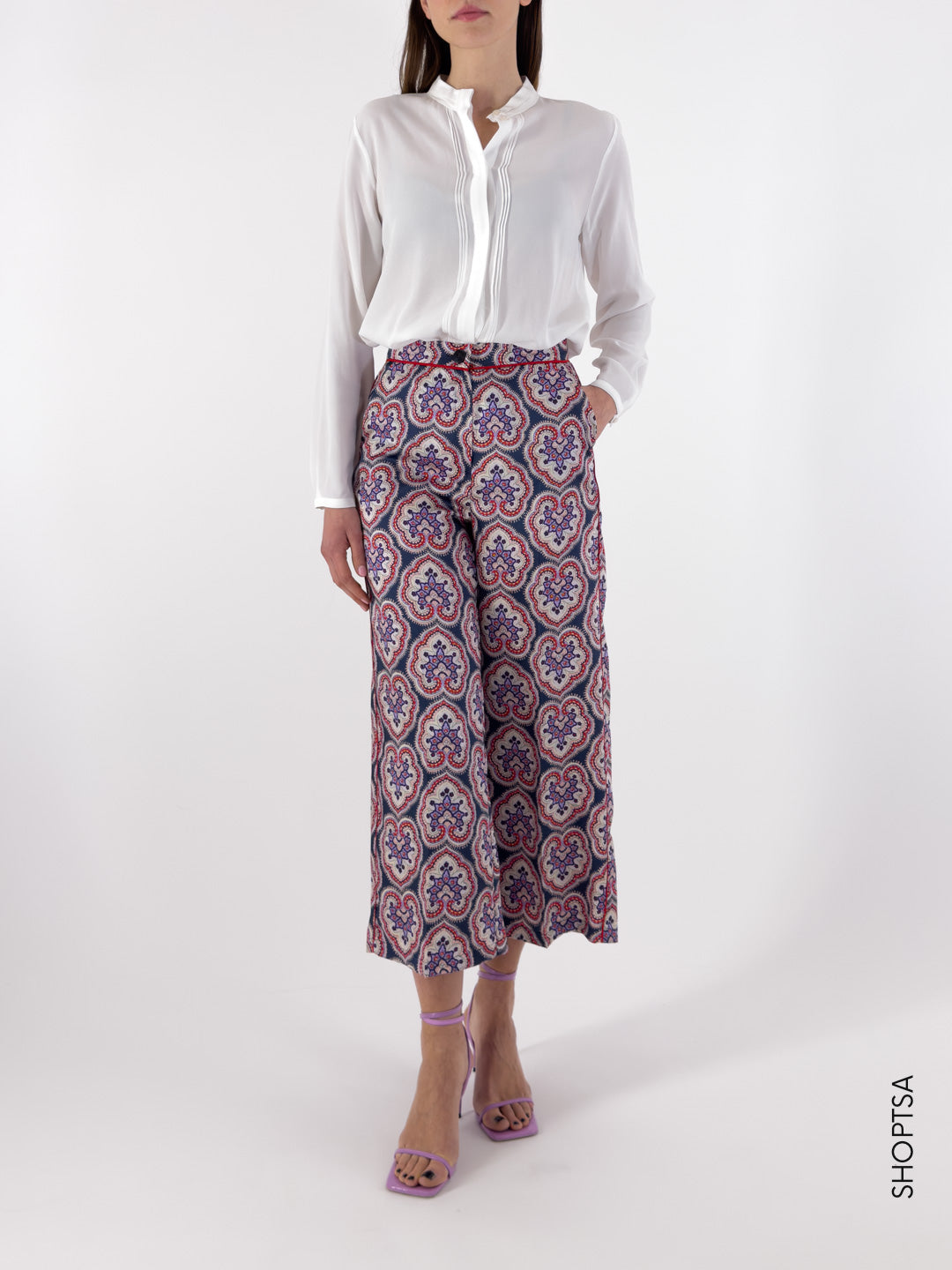 ROBINIA silk blend shirt - EMME Marella