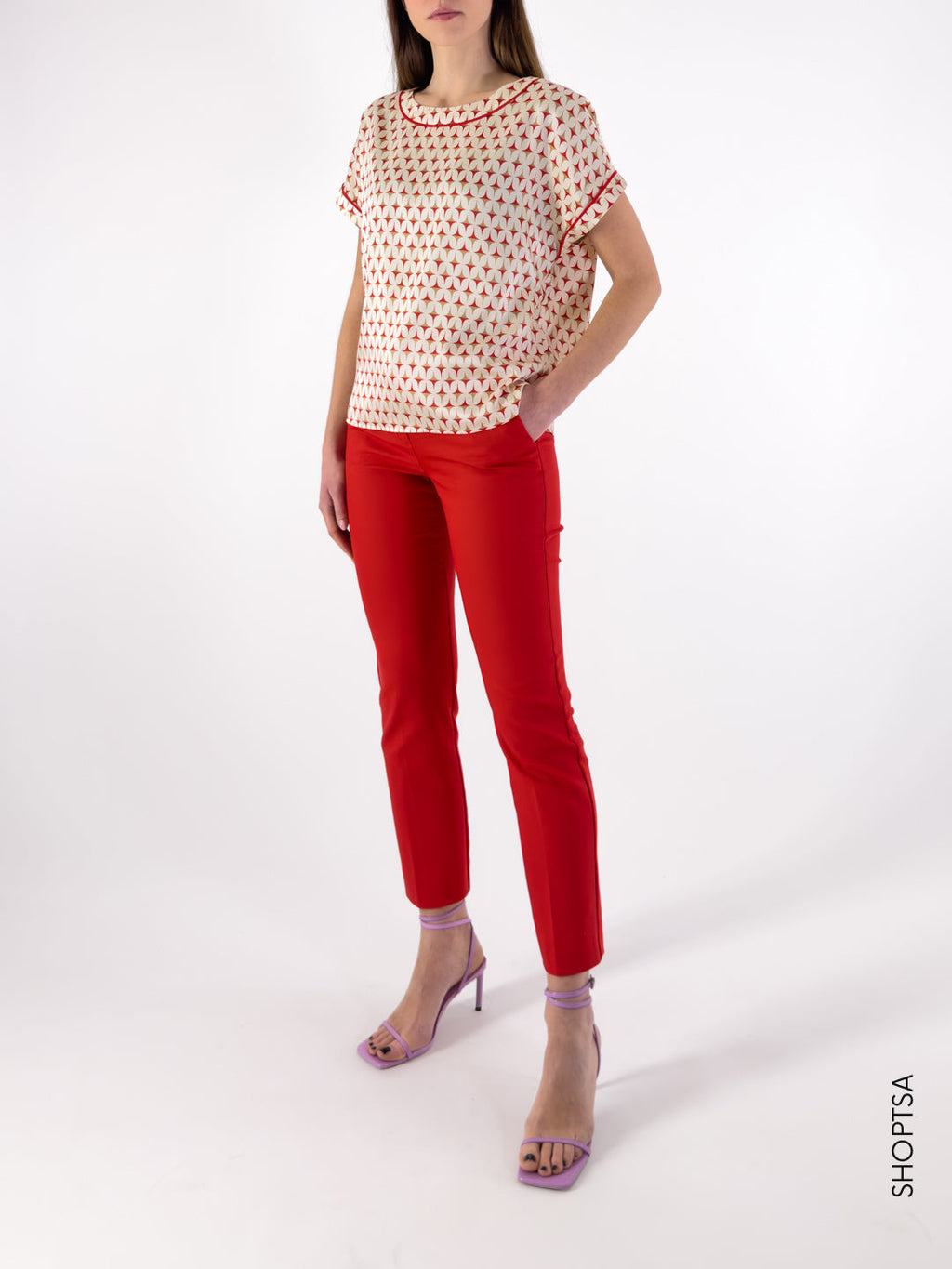 Pantalone sigaretta VALENZA - EMME Marella - Emme Marella - shopTSa