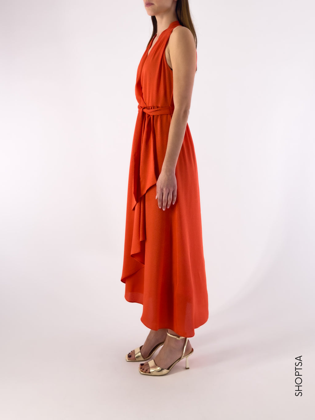 Abito lungo arancio Falla - EMME Marella - Emme Marella - shopTSa